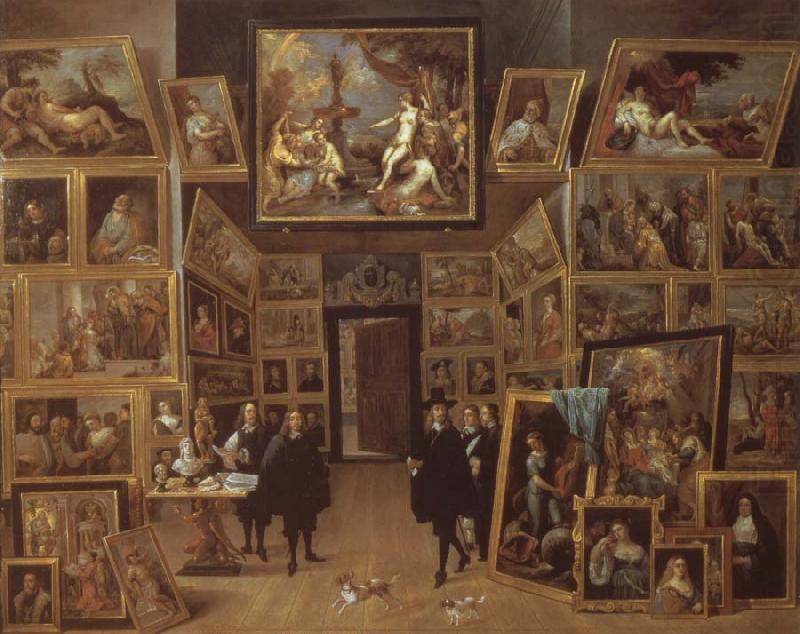 David Teniers The paintings gallery of aartshertog Leopold Wilhelm of Austria oil painting picture